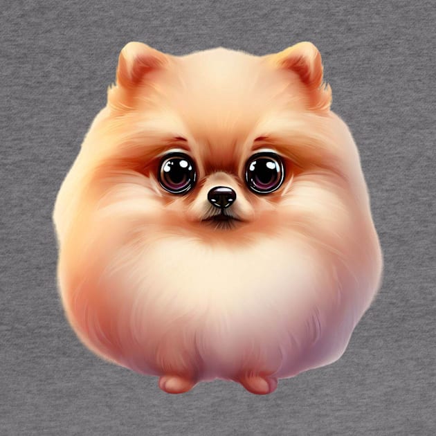 Fur-ever Pomeranian by Art By Mojo